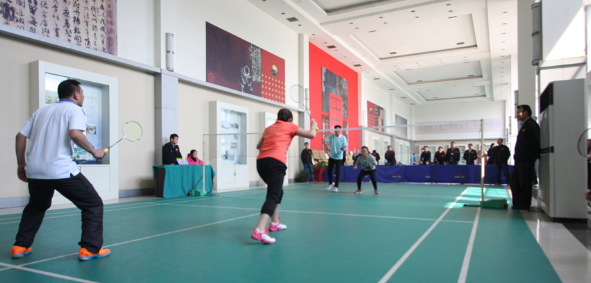 集團(tuán)2016年春季運(yùn)動(dòng)會(huì)羽毛球比賽順利結(jié)束