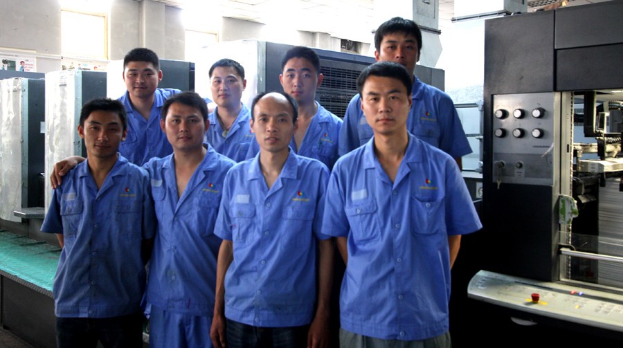 新華印刷物流集團海德堡CX102班組 贏得“工人先鋒號”榮譽稱號