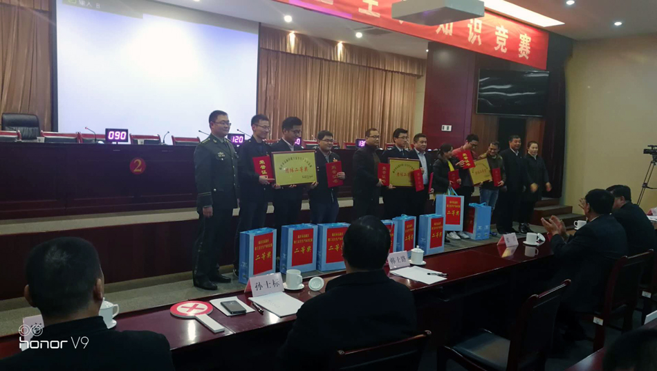 集團榮獲高新區(qū)職工安全生產知識競賽 團體第二名 第 2 張